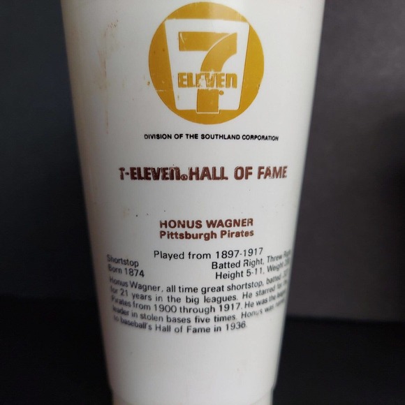 Amoco 7-11 MLB Baseball Player Collectible Slurpee Cups Hall Fame Musial Wagner - Picture 6 of 9